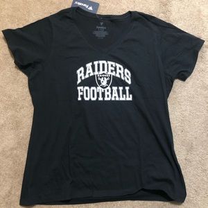 $NEW$ Women’s Raiders SS Tee - Size XL - Black